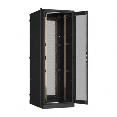 TLK TFA-4780-W-BK Дверь двухстворчатая перфорированная на раме с замком и петлями для TFA 47U