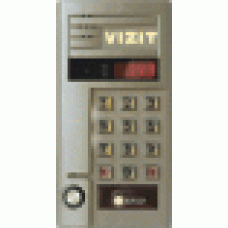 Vizit БВД-343RTCPL Блок вызова для совместной работы с БУД-302х, -430х, -485х