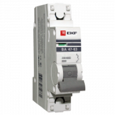 ЭКФ AVERES AV-6 1P 10A (C) 6kA Выключатель автоматический