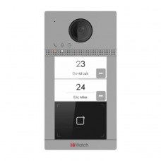 HiWatch VDP-D4212W(B)/Flush 2Мп IP вызывная панель на двух абонентов с ИК-подсветкой до 3м и Wi-Fi