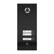 BAS-IP BI-02FB BLACK Вызывная панель на 2 абонента