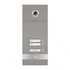 BAS-IP BI-02FB SILVER Вызывная панель на 2 абонента