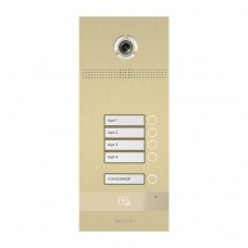 BAS-IP BI-04FB GOLD Вызывная панель на 4 абонента