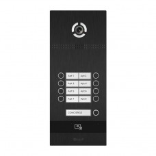BAS-IP BI-08FB BLACK Вызывная панель на 8 абонентов