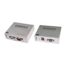 Osnovo TA-VKM/7+RA-VKM/7 Комплект ( приемник + передатчик) для передачи VGA, Клавиатура, \