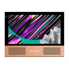 Slinex Sonik 7 (Black+Pink Gold) Видеодомофон